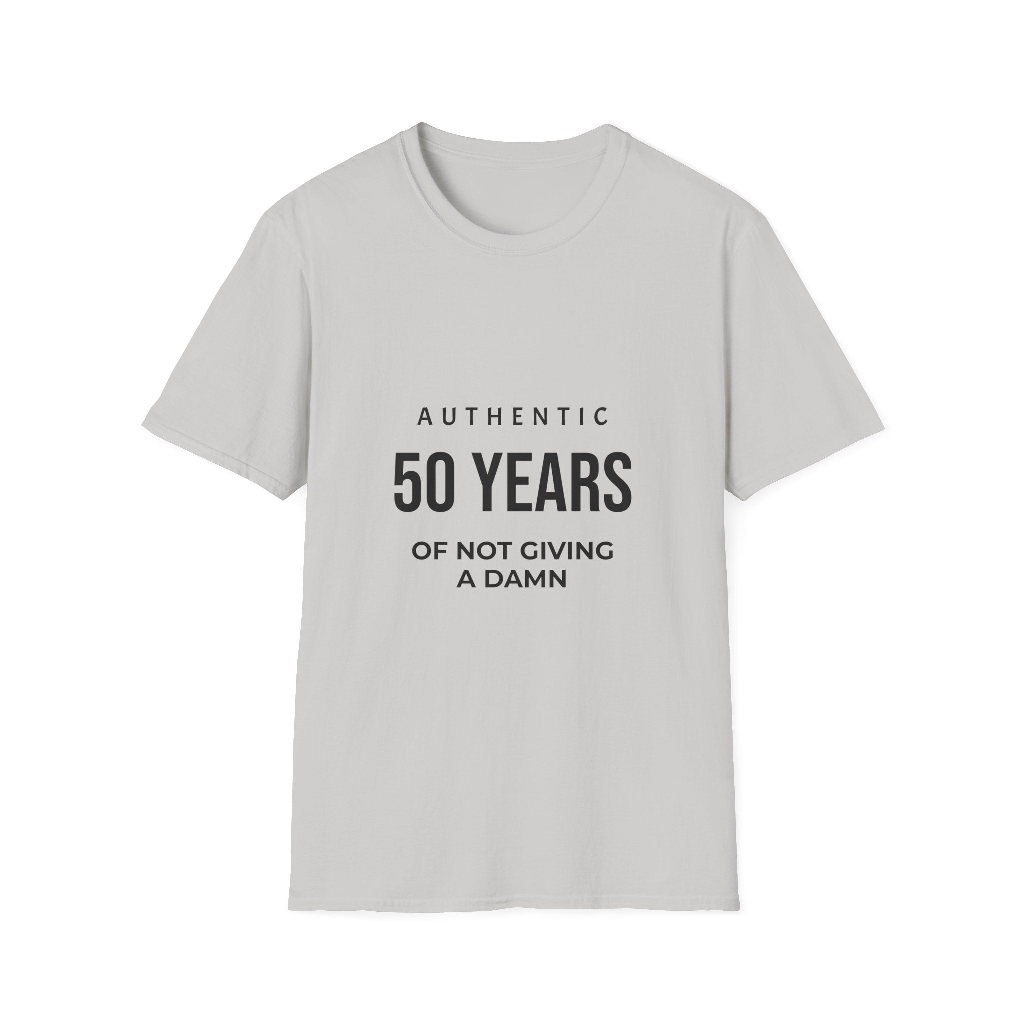 50 Years of Not Giving a Damn T-Shirt — Funny 50th Birthday Tee