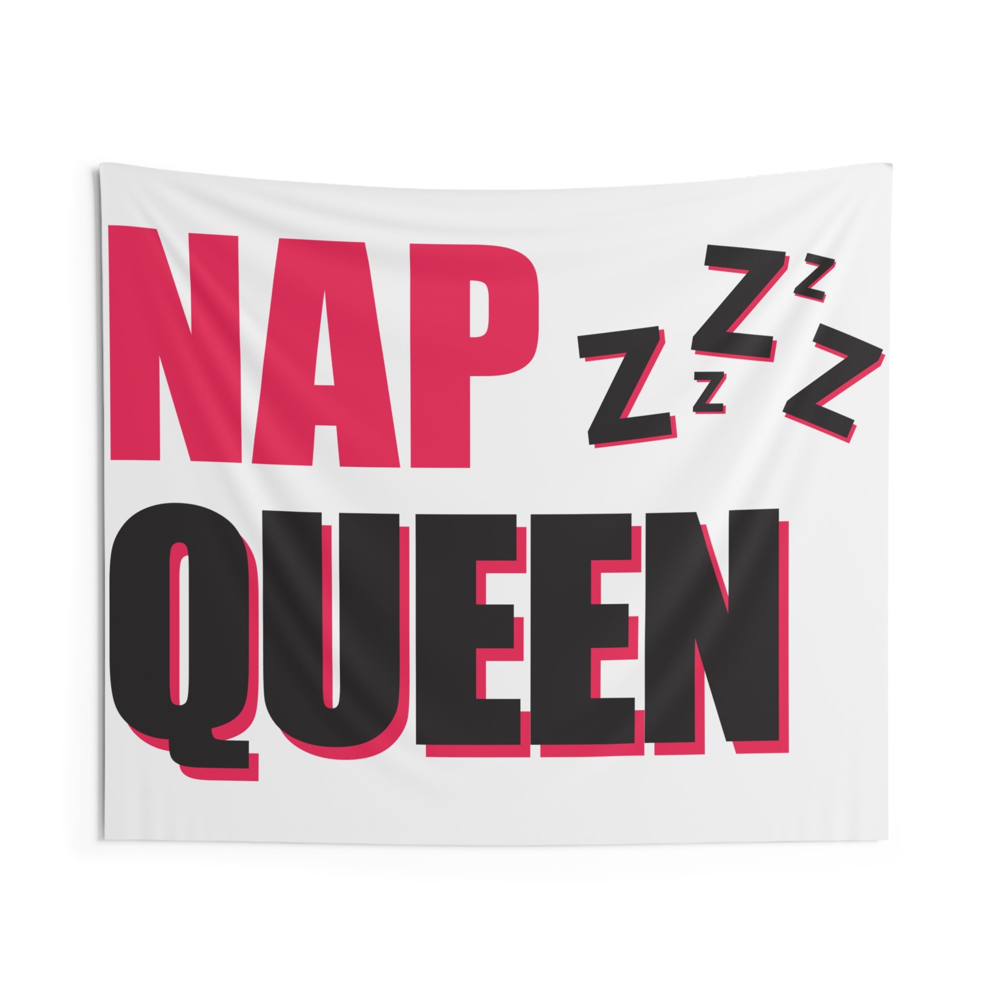 Nap Queen Wall Tapestry — Funny Room Decor