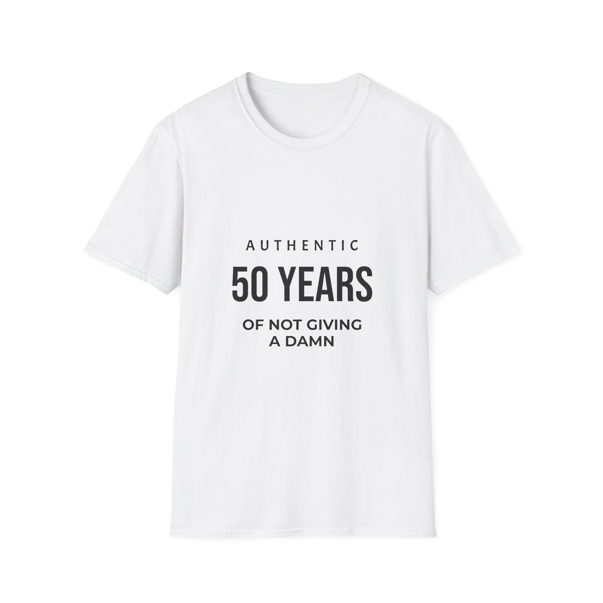 50 Years of Not Giving a Damn T-Shirt — Funny 50th Birthday Tee