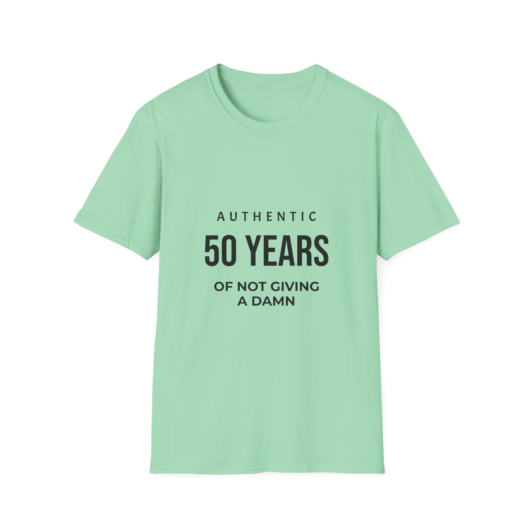 50 Years of Not Giving a Damn T-Shirt — Funny 50th Birthday Tee