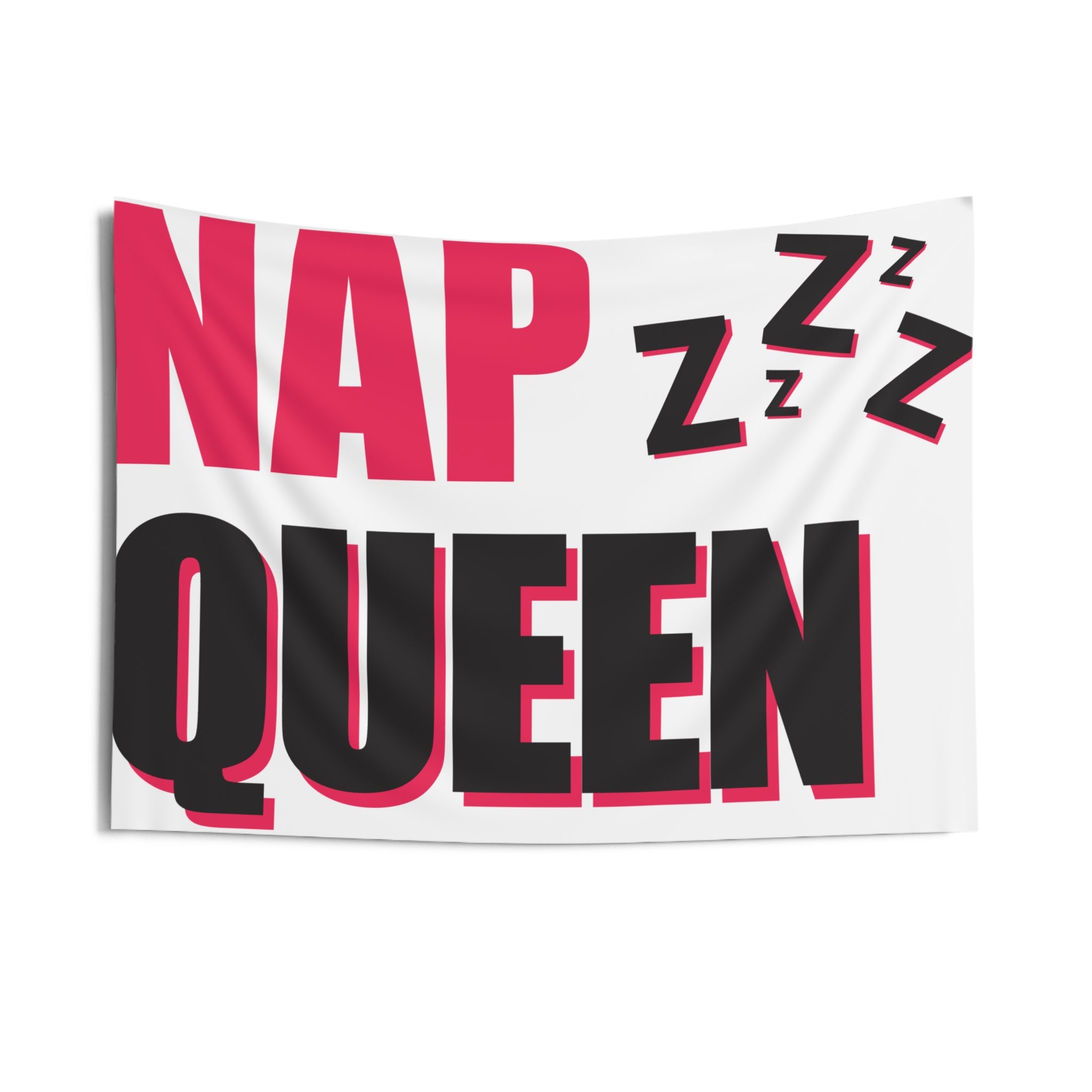 Nap Queen Wall Tapestry — Funny Room Decor