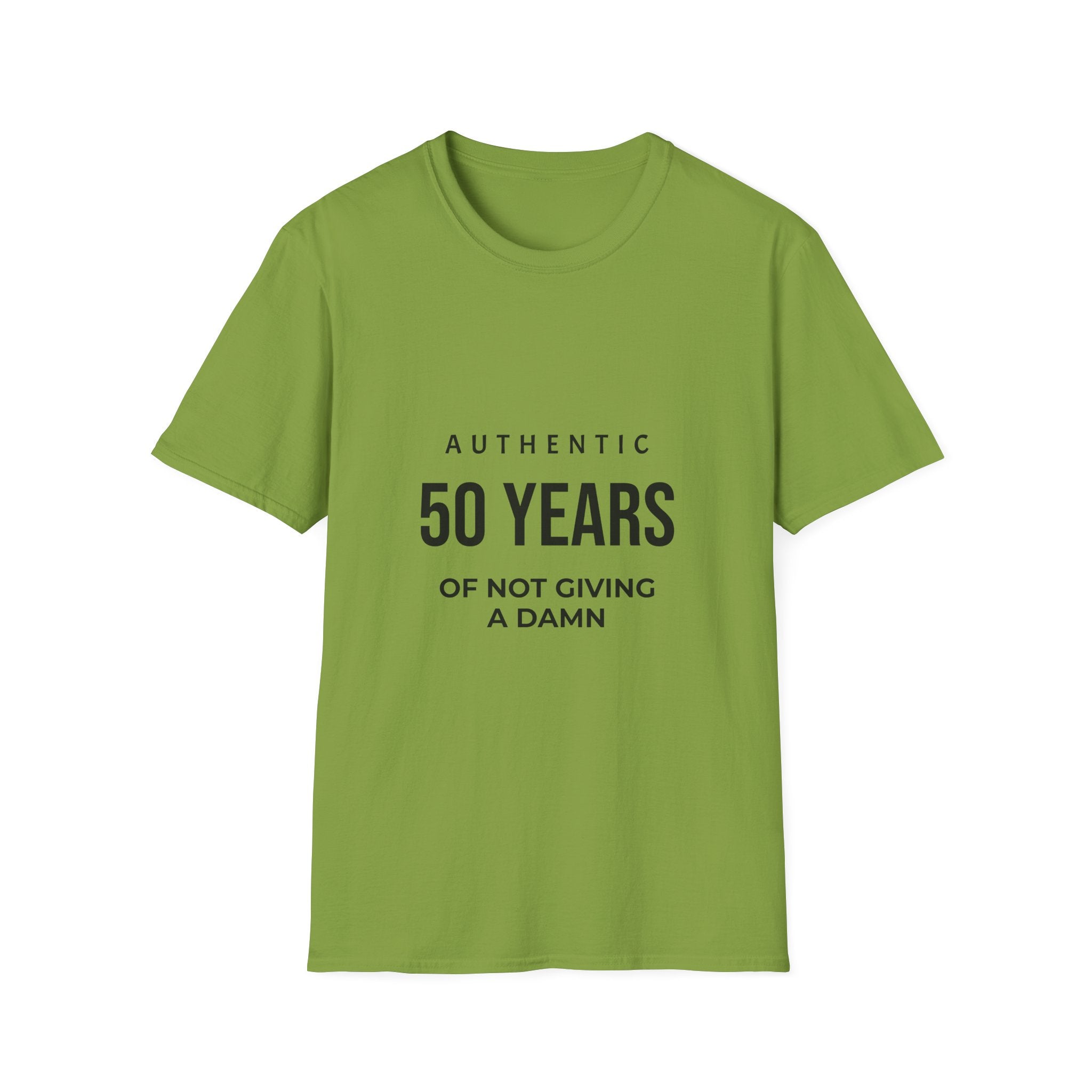 50 Years of Not Giving a Damn T-Shirt — Funny 50th Birthday Tee