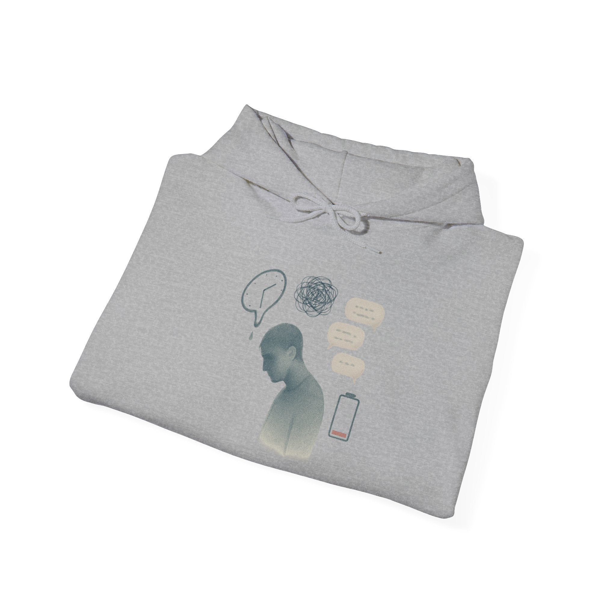 Emotional Silence Hoodie - Break the Stigma | Mental Health Awareness