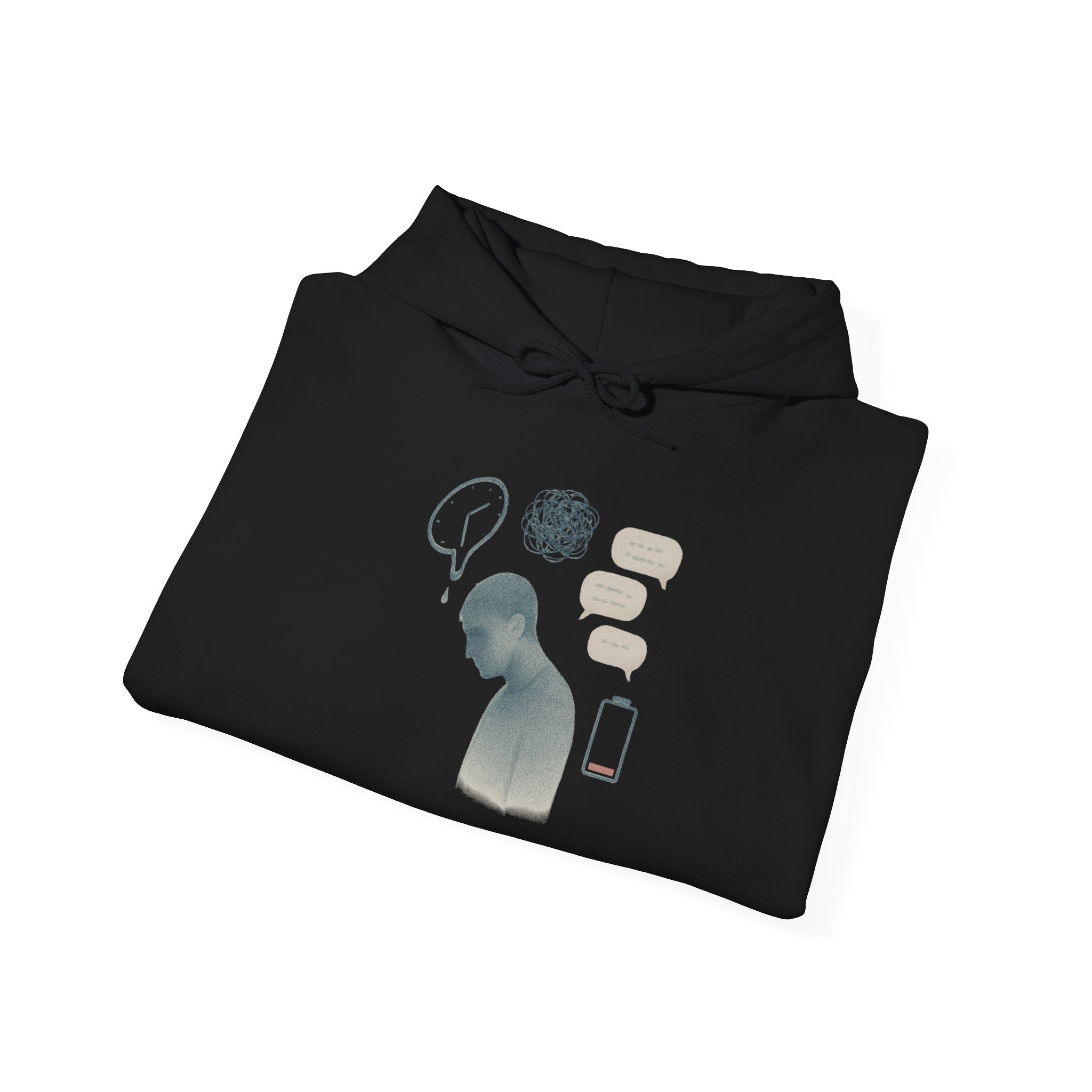 Emotional Silence Hoodie - Break the Stigma | Mental Health Awareness