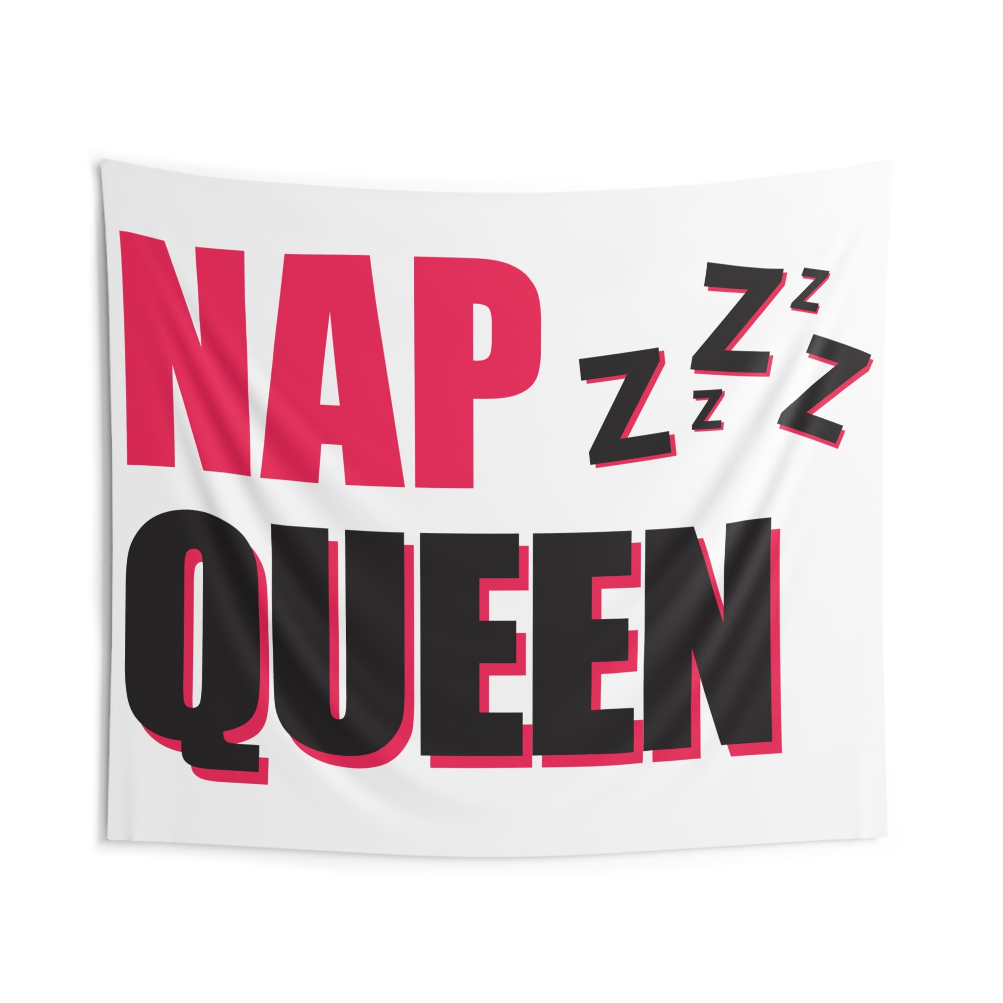 Nap Queen Wall Tapestry — Funny Room Decor