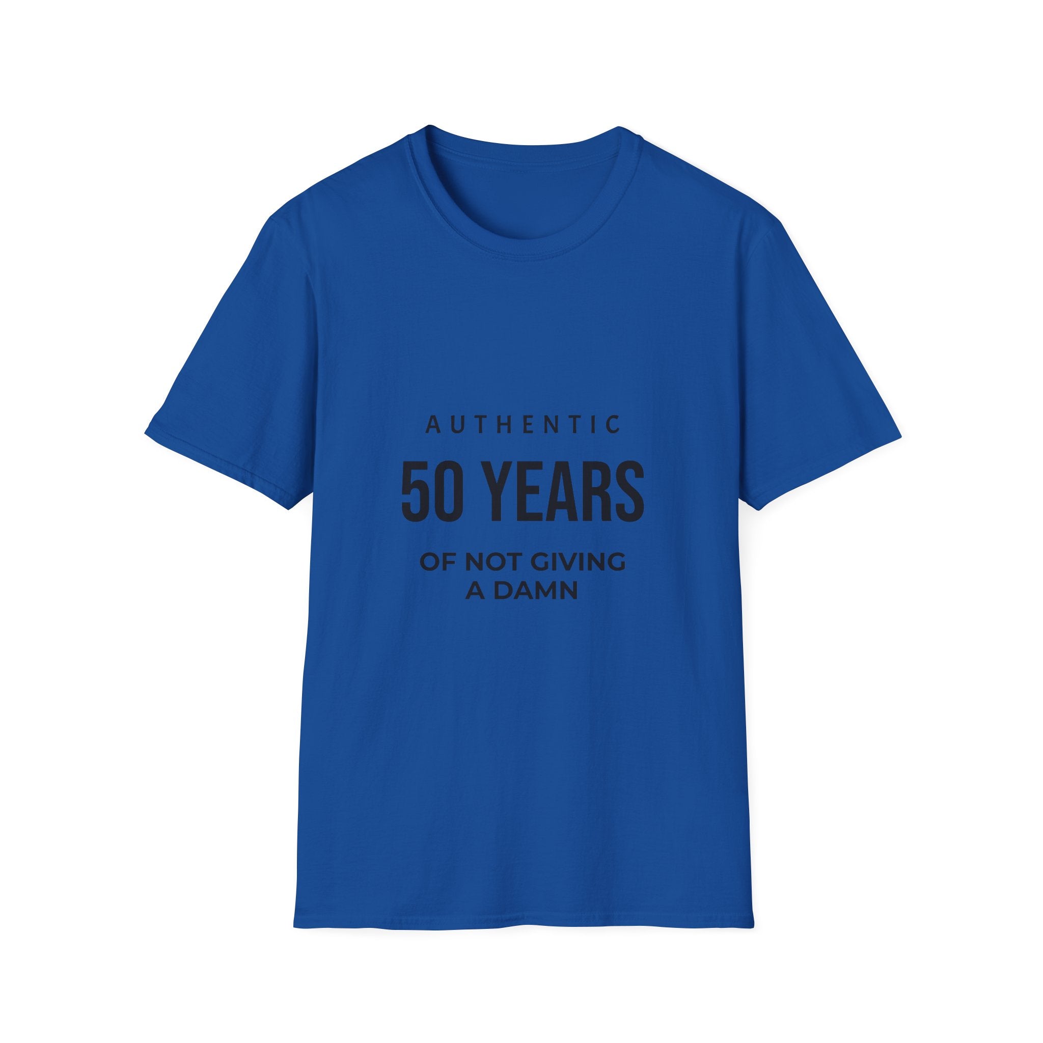 50 Years of Not Giving a Damn T-Shirt — Funny 50th Birthday Tee