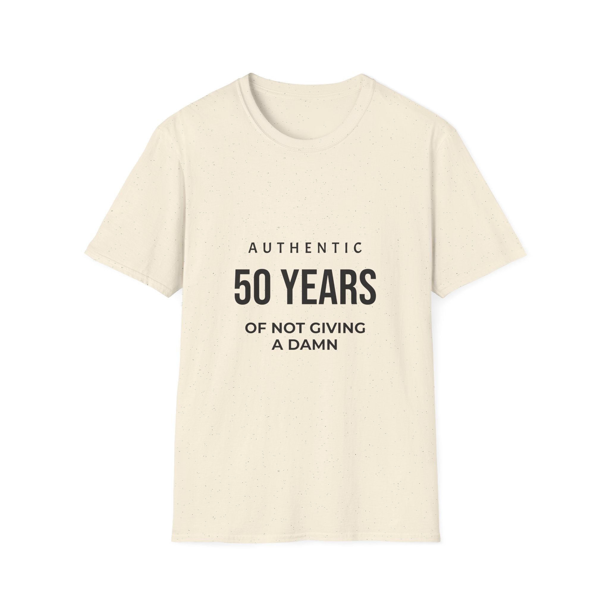 50 Years of Not Giving a Damn T-Shirt — Funny 50th Birthday Tee