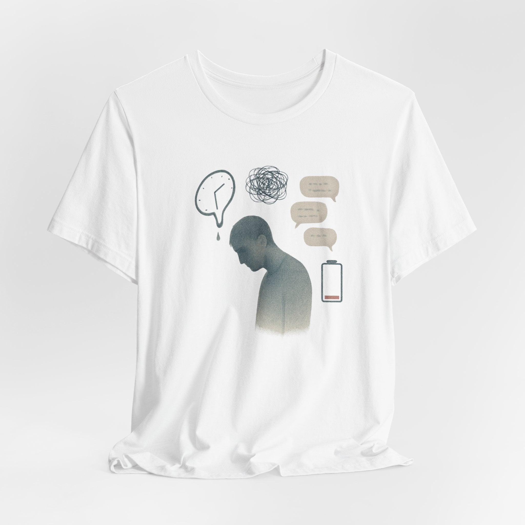 Emotional Silence T-Shirt - Break the Stigma | Mental Health Tee