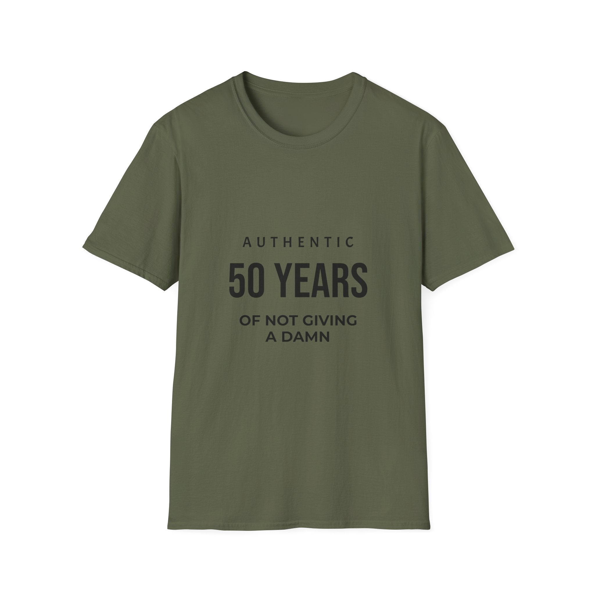 50 Years of Not Giving a Damn T-Shirt — Funny 50th Birthday Tee