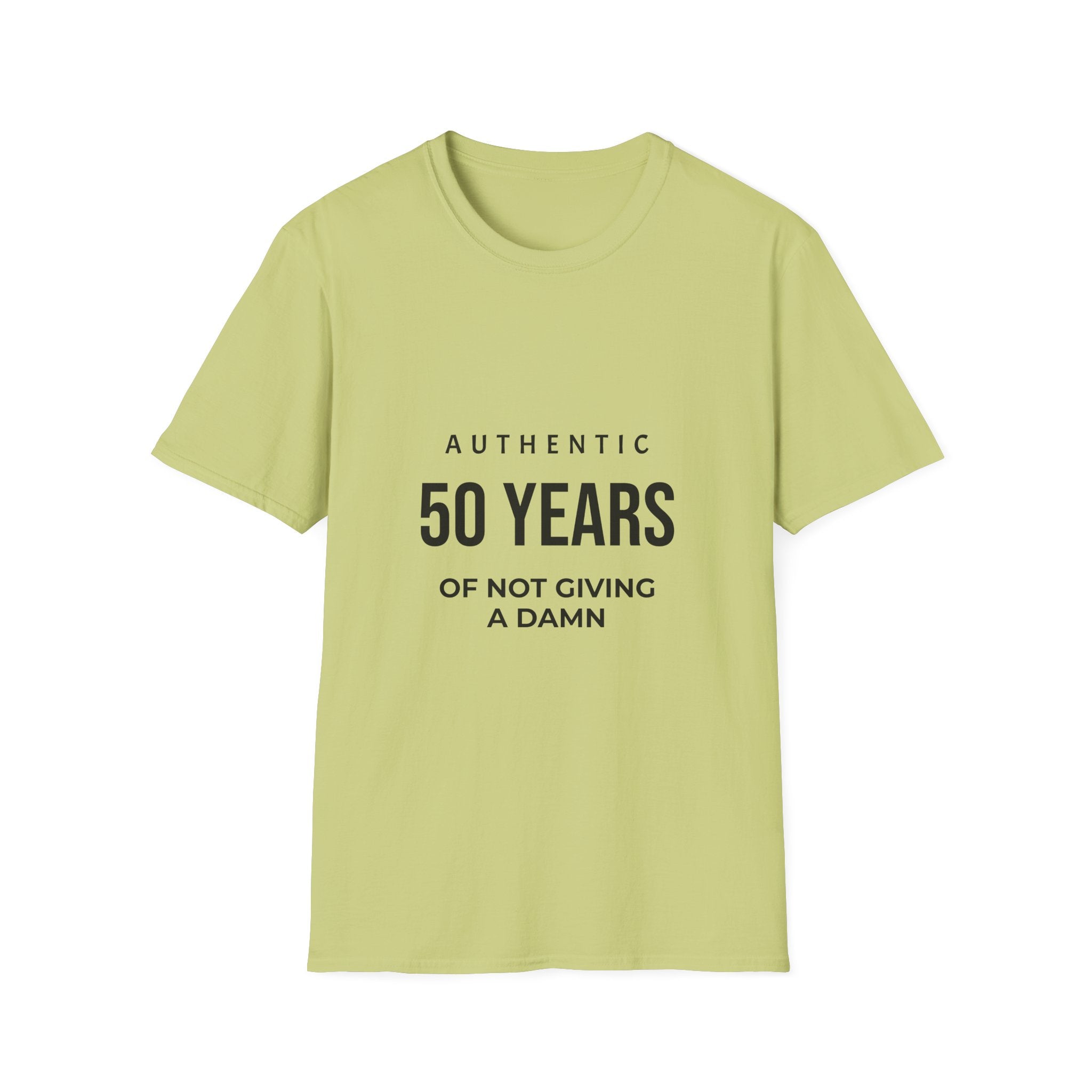 50 Years of Not Giving a Damn T-Shirt — Funny 50th Birthday Tee