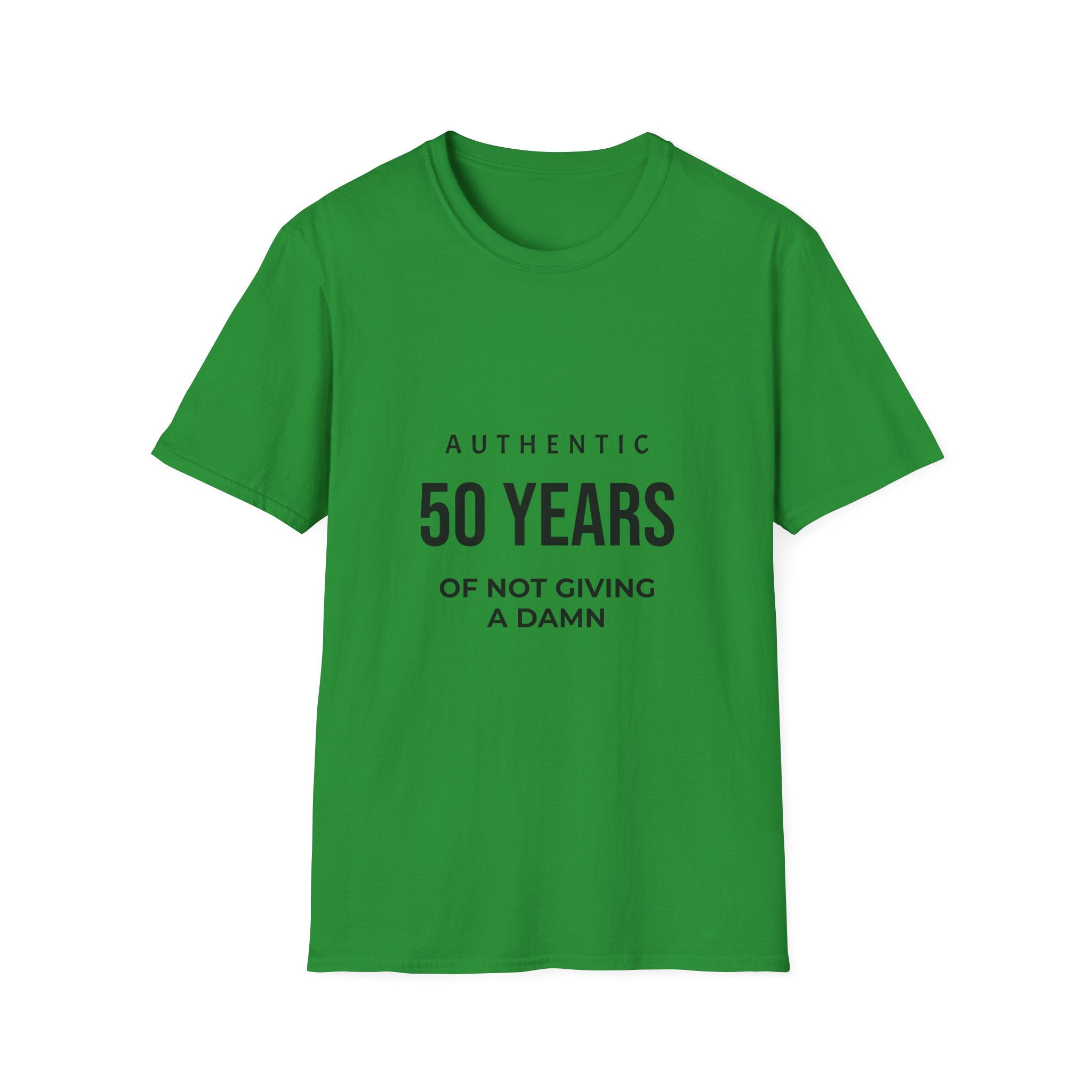 50 Years of Not Giving a Damn T-Shirt — Funny 50th Birthday Tee