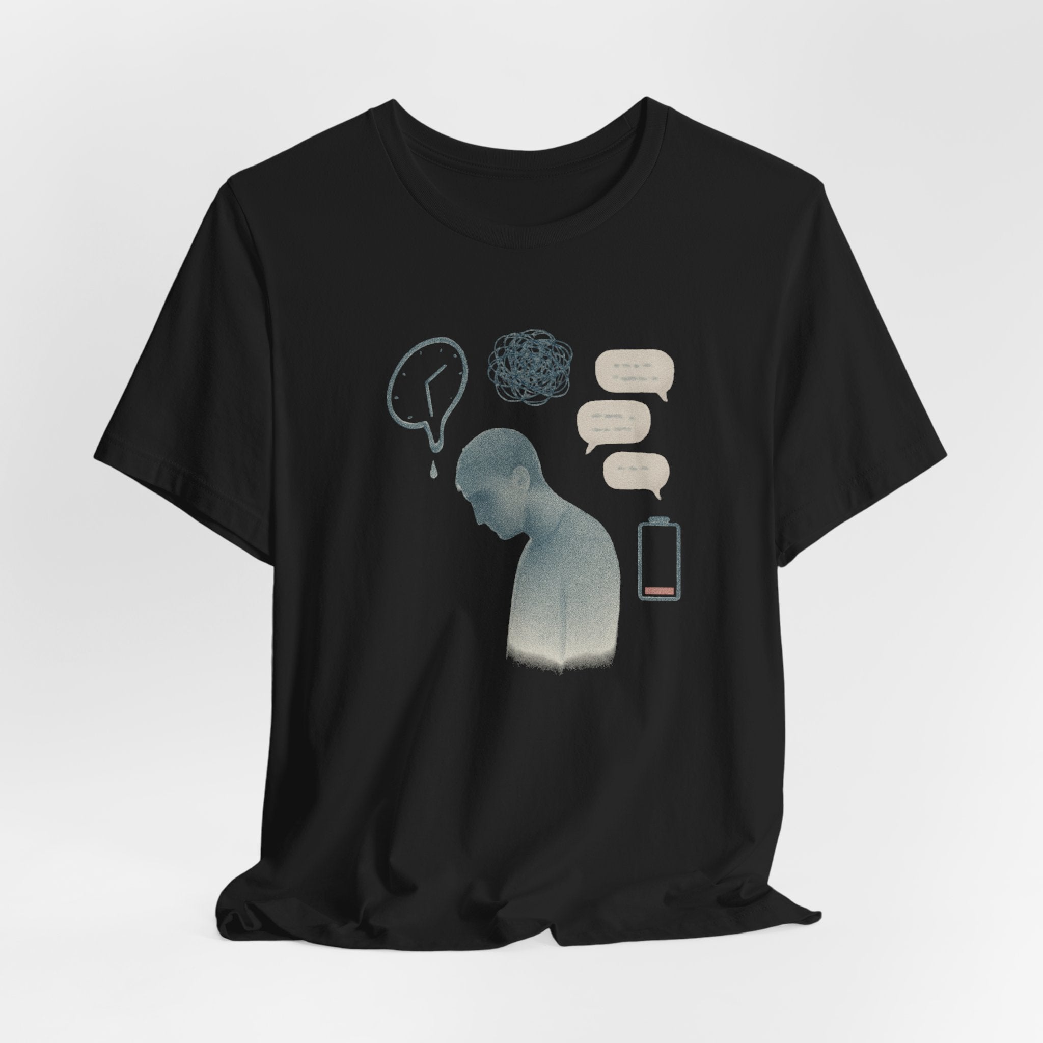 Emotional Silence T-Shirt - Break the Stigma | Mental Health Tee