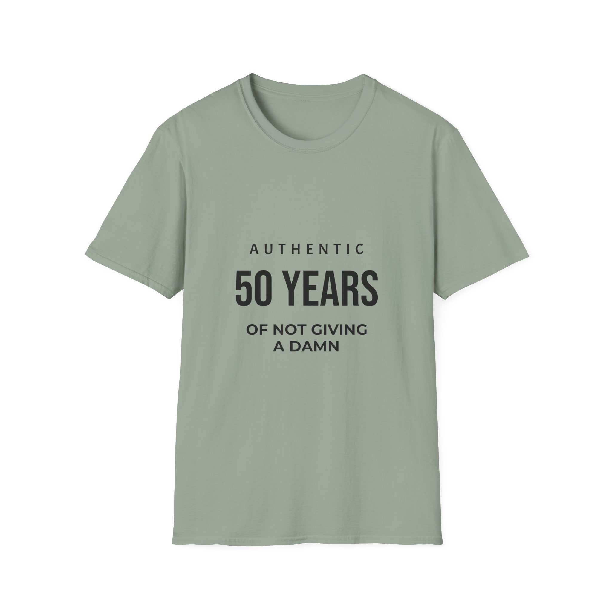 50 Years of Not Giving a Damn T-Shirt — Funny 50th Birthday Tee
