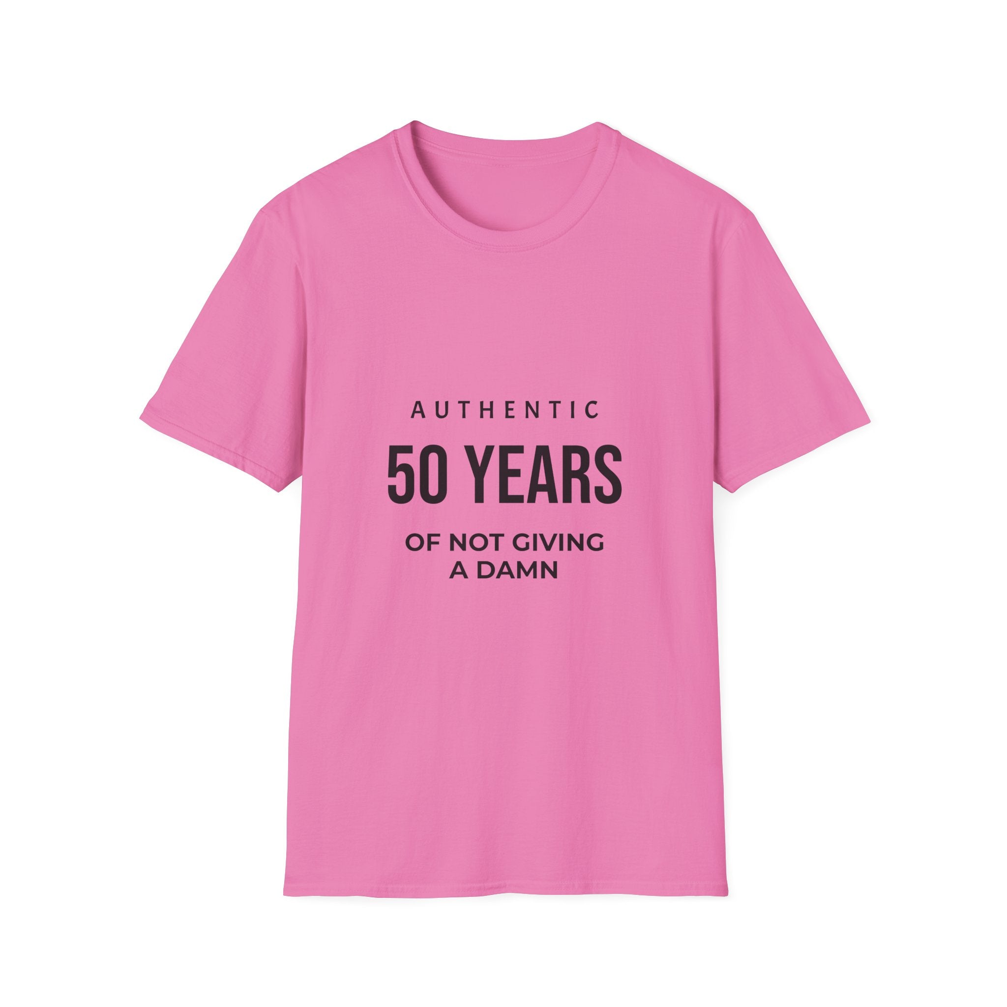 50 Years of Not Giving a Damn T-Shirt — Funny 50th Birthday Tee