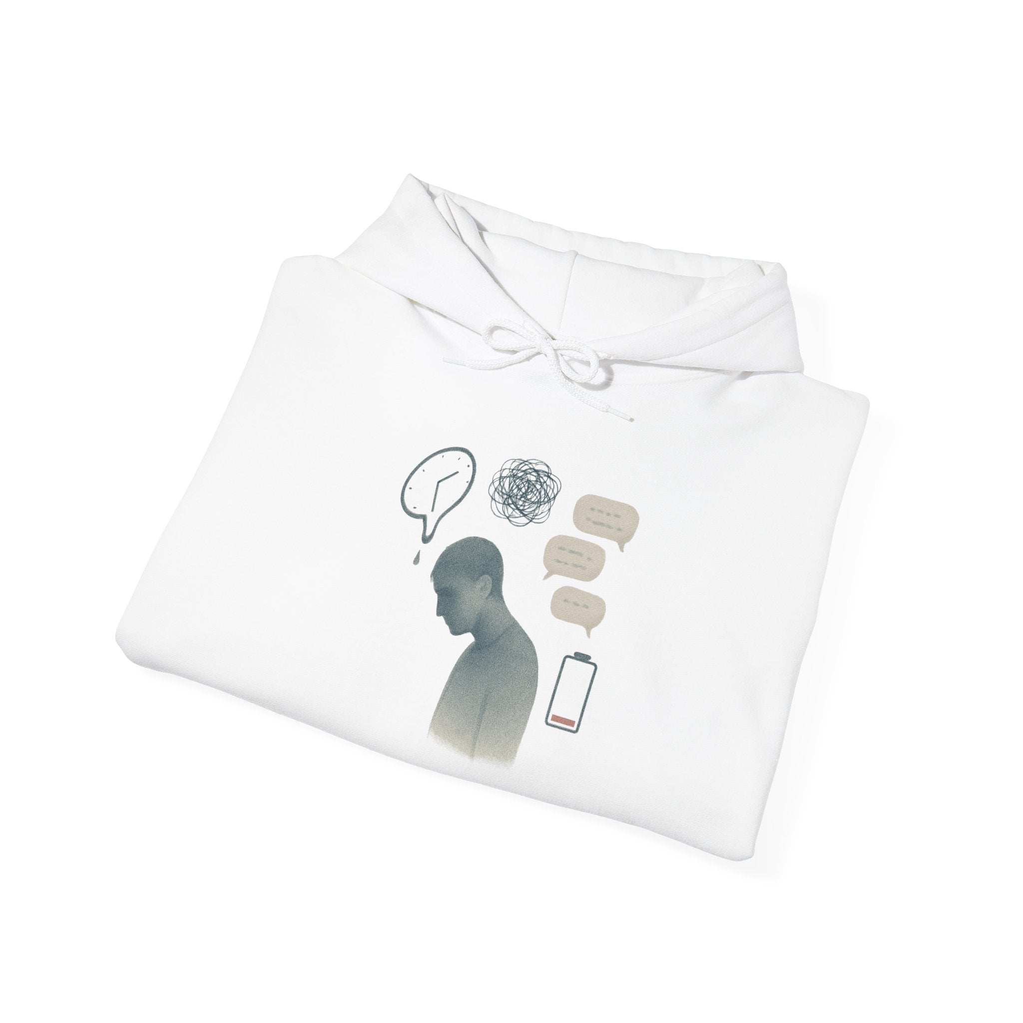 Emotional Silence Hoodie - Break the Stigma | Mental Health Awareness