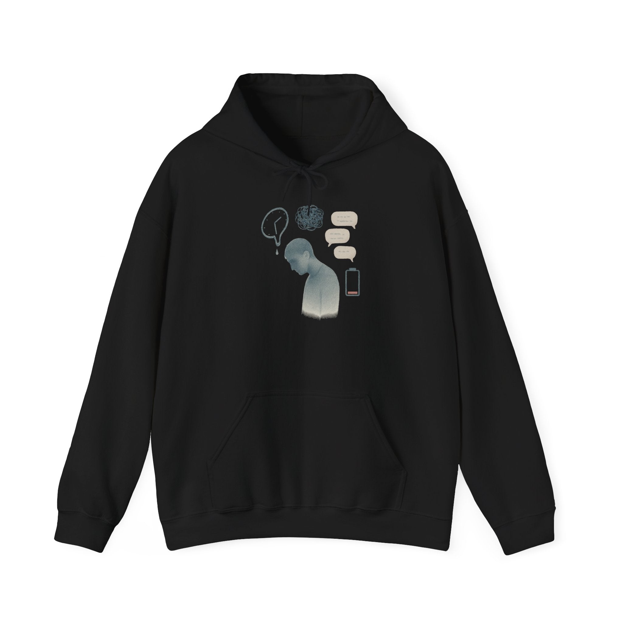 Emotional Silence Hoodie - Break the Stigma | Mental Health Awareness