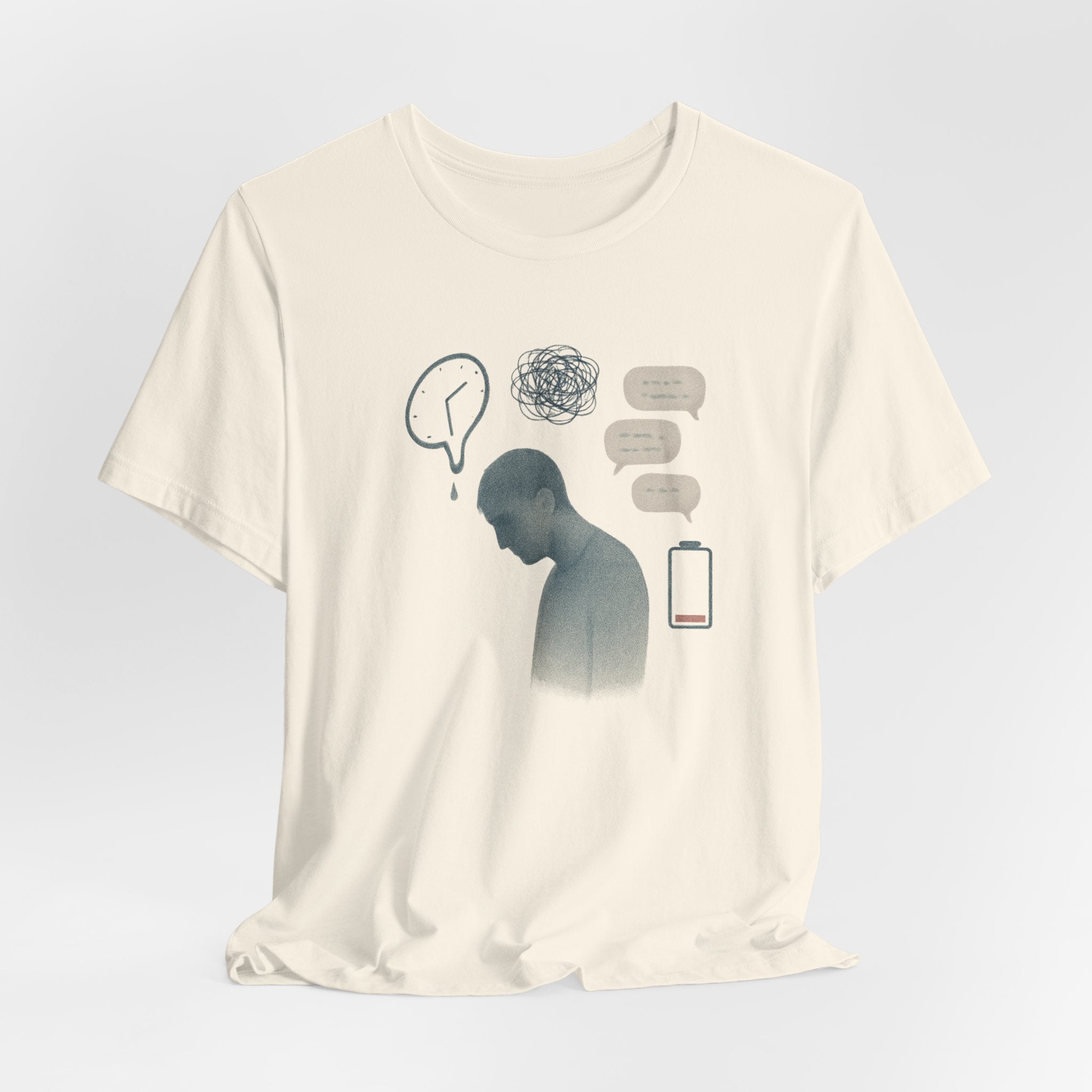 Emotional Silence T-Shirt - Break the Stigma | Mental Health Tee