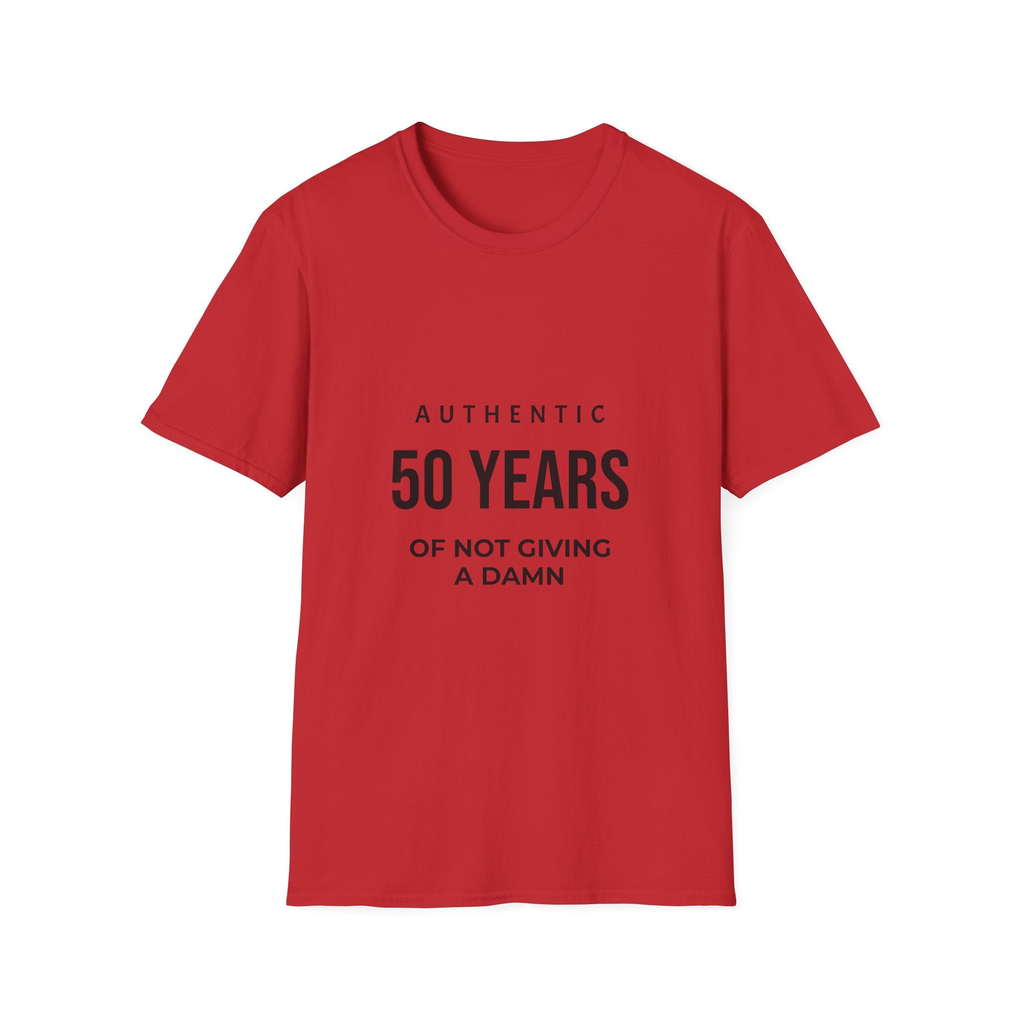50 Years of Not Giving a Damn T-Shirt — Funny 50th Birthday Tee